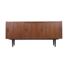 Walnut sideboard, Danish design, 1960s, manufactured by PMJ Viby J