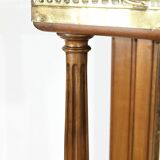 Table console en merisier, style Louis XVI, fin XIXème
