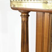 Table console en merisier, style Louis XVI, fin XIXème