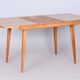 Mid-Century Czech Extendable Table in Beech and Ash attributed to Tatra Pravenec, 1950s
