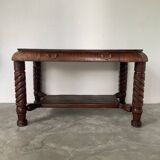 Mahogany console desk 1900