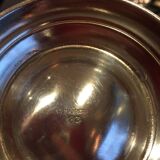 Coffee and the service in silver metal flagship