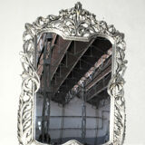 Mirror solid beech wood carved by hand