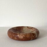 Pink marble ashtray