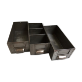 Lot of 3 industrial lockers
