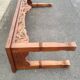 Console en teck massif