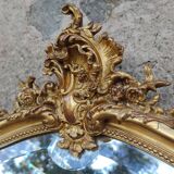 Golden mirror 98x145cm