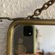 Vintage 1930s barber's triptych mirror Le Solide Paris - 33 x 86 cm