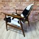 Renovated Armchair 1960s, PRL, vintage, Henryk Lis, Fox