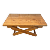 Pierre Bégué pine coffee table
