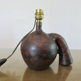 Beautiful signed ceramic lamp dating from the 50s or 60s