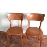 Set of 2 Thonet bistro chairs