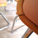 Suite of 4 armchairs by Marcel Breuer 1980 skaï
