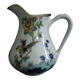 LIMOGES MILK JUG MICHELAUD FRERES Exotic Bird Motif "Indiana"