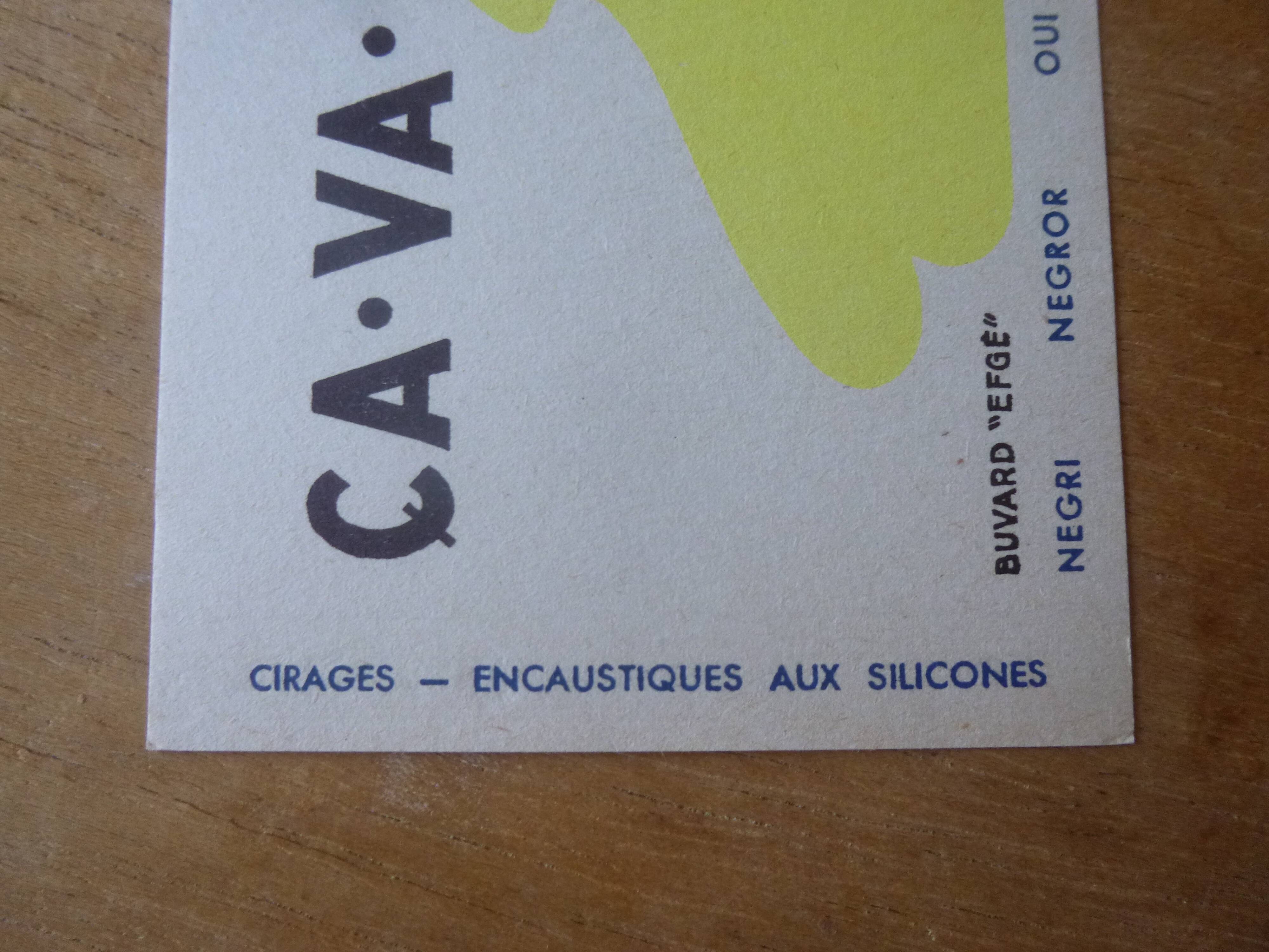 1950s advertising poster Shoe polish