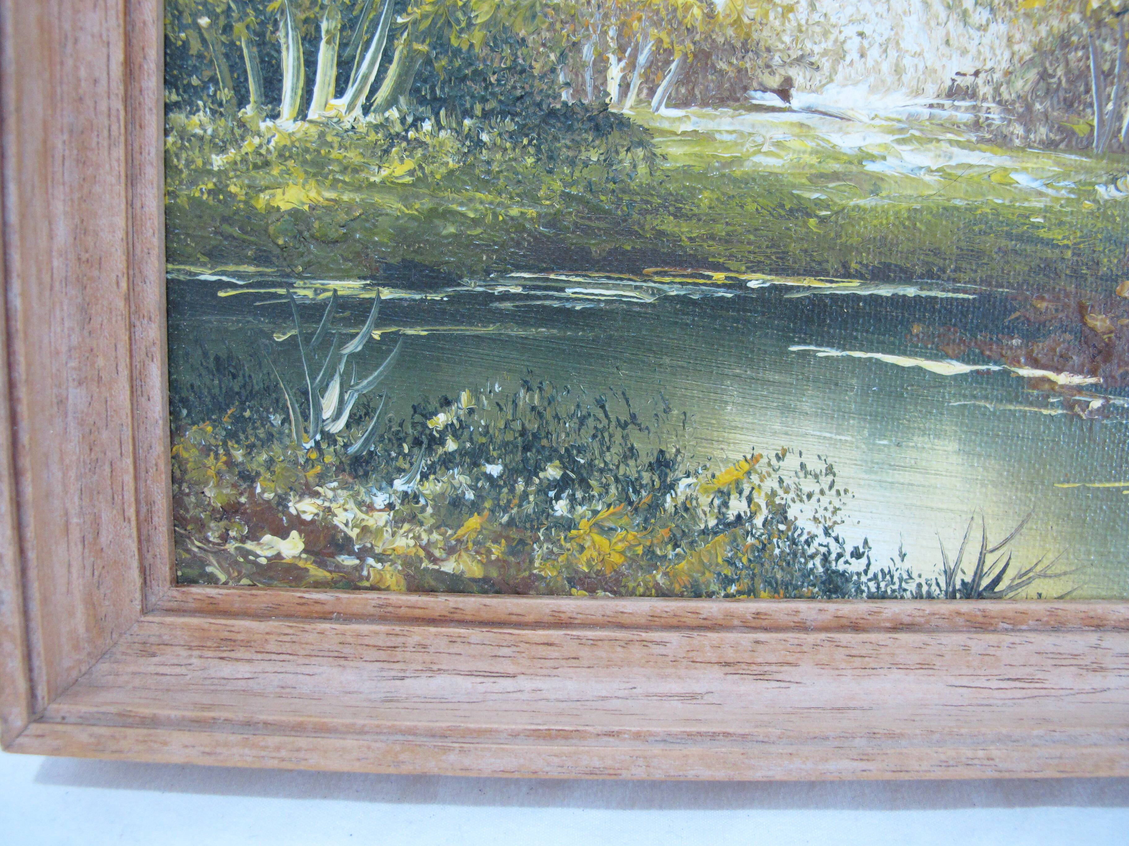 Landscape painting "benson" - oil on canvas