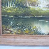 Landscape painting "benson" - oil on canvas