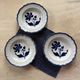 Set of 3 deep plates Thebes Salins