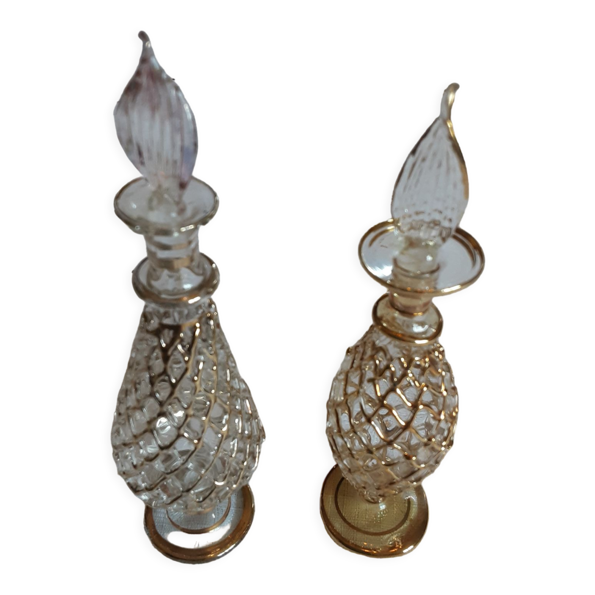 Set of 2 original Egyptian perfume bottles