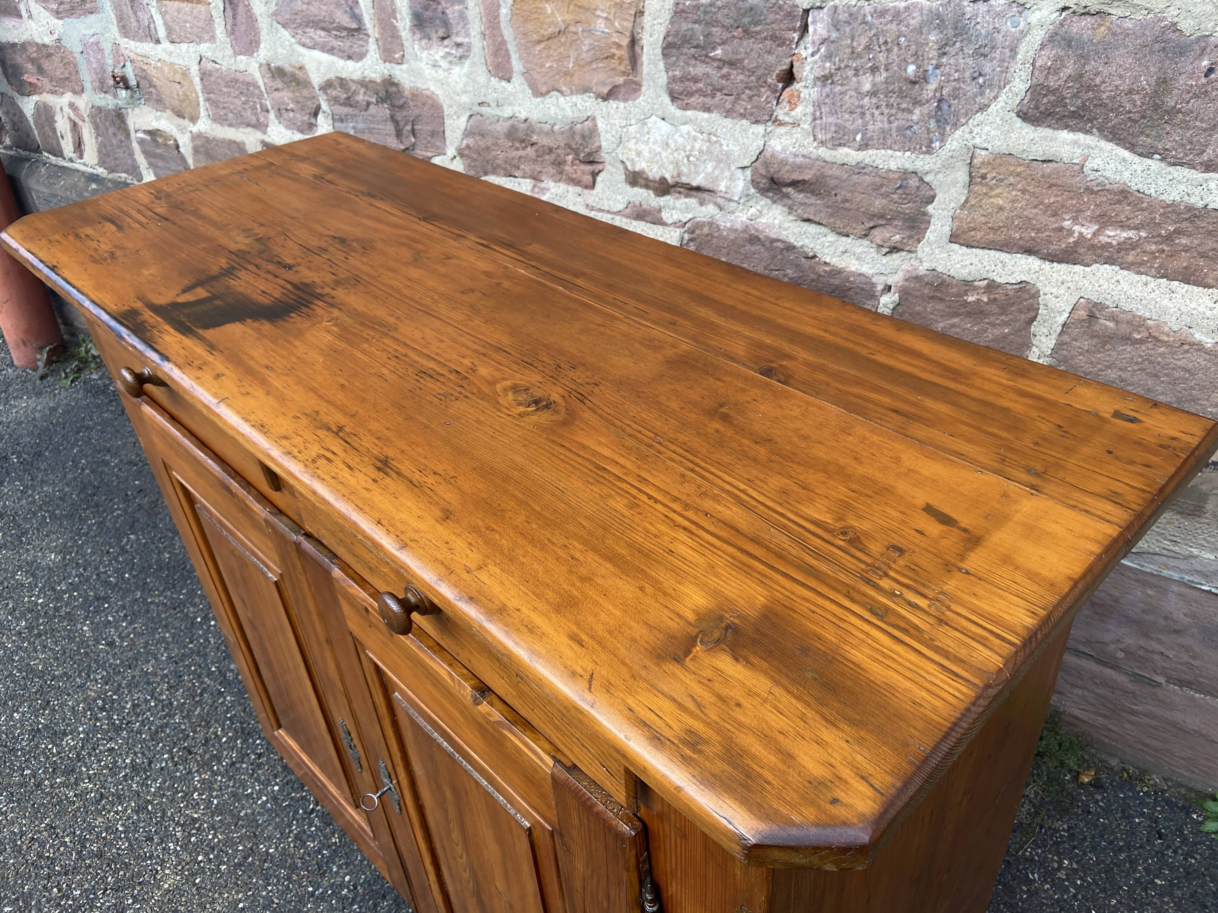 Buffet bas sapin Alsace