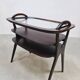 Midcentury side table serving tray vintage Hans Olsen 1950s