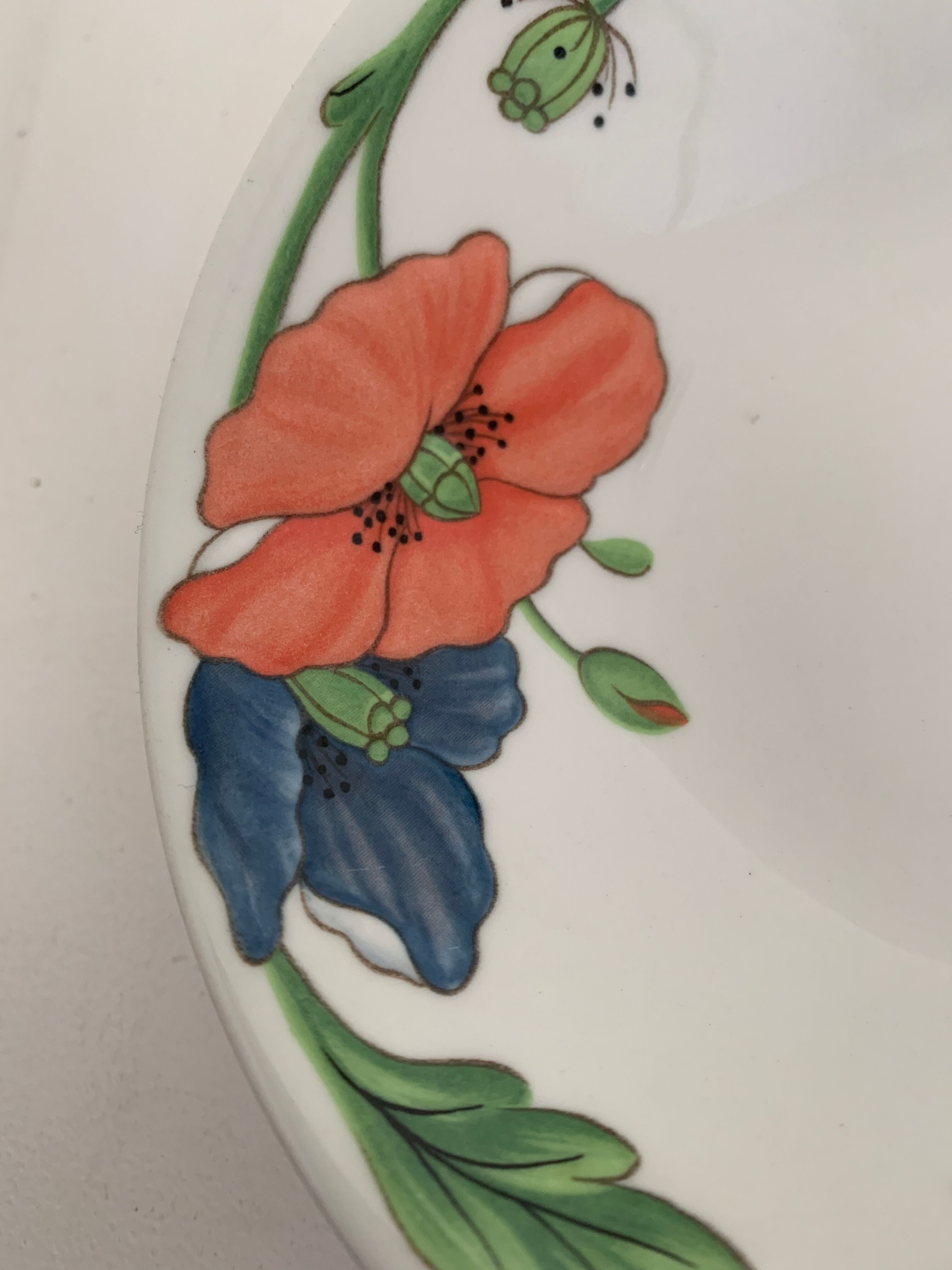 8 cups or ramekins Villeroy and Boch, contemporary Amapola model