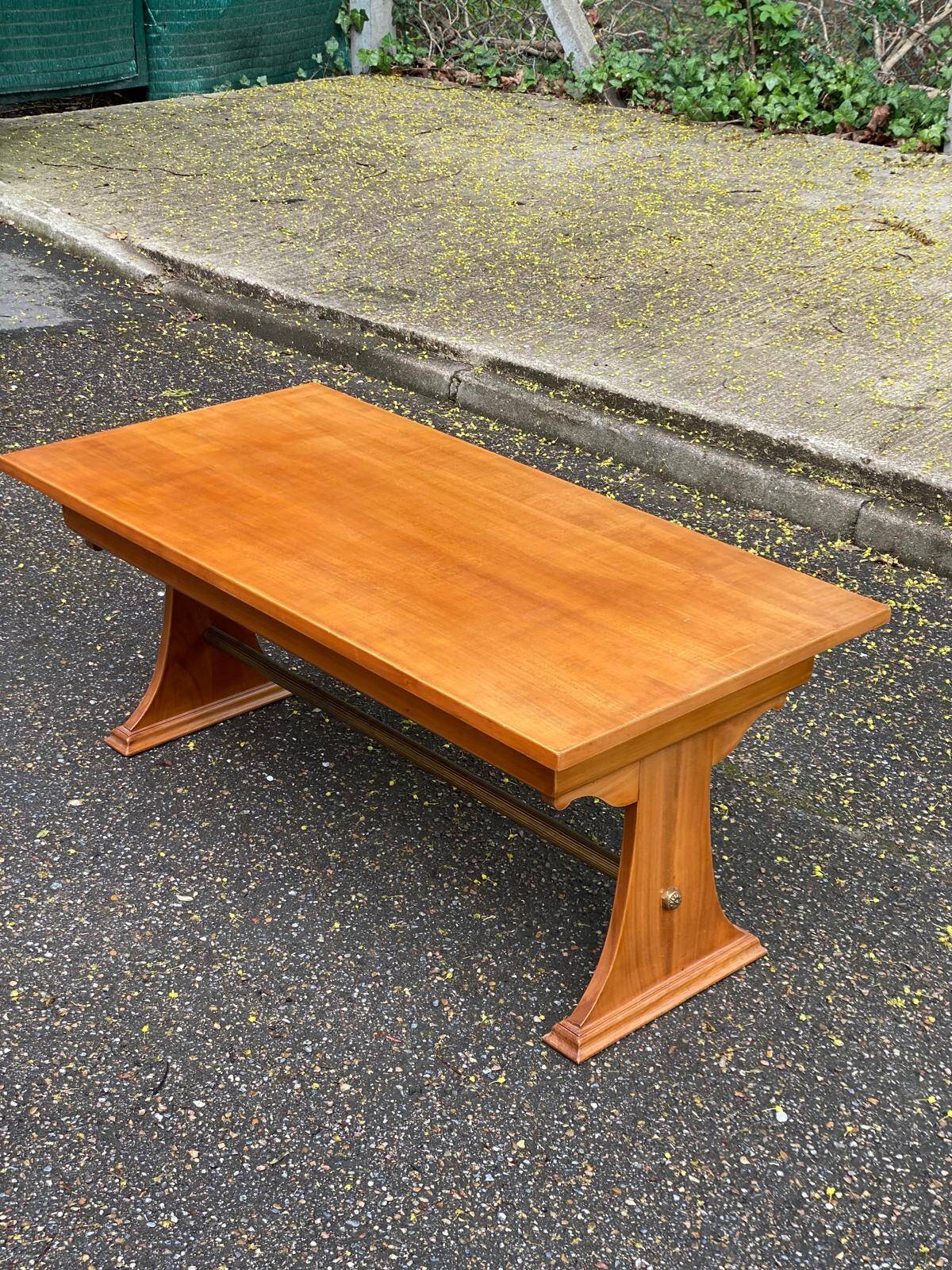 Rectangular Louis XV coffee table in wood