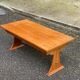 Table basse rectangulaire Louis XV en bois