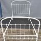 19th century metal bed encaged bird 200x120