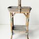 Rattan dessert table, Napoleon III