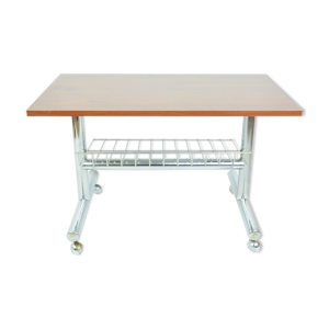 table basse sur roues,