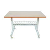 Table basse sur roues, années 1970