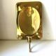 Vintage Scandinavian Brass Wall Candle holder Sconce height 28 cm