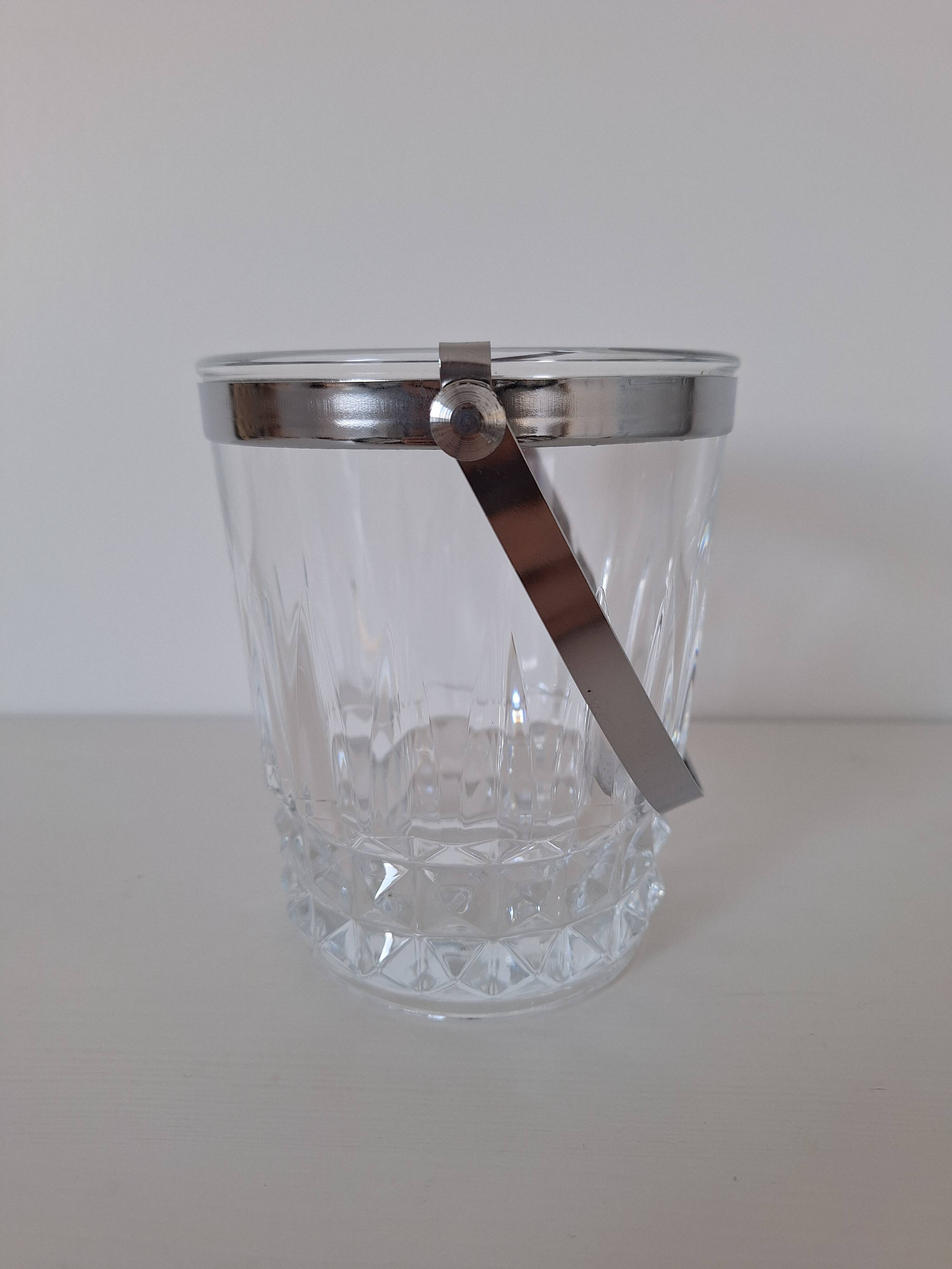 Crystal ice bucket from Arques