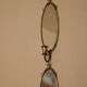 Pair of vintage mirror sconces in pewter by Svenskt Tenn