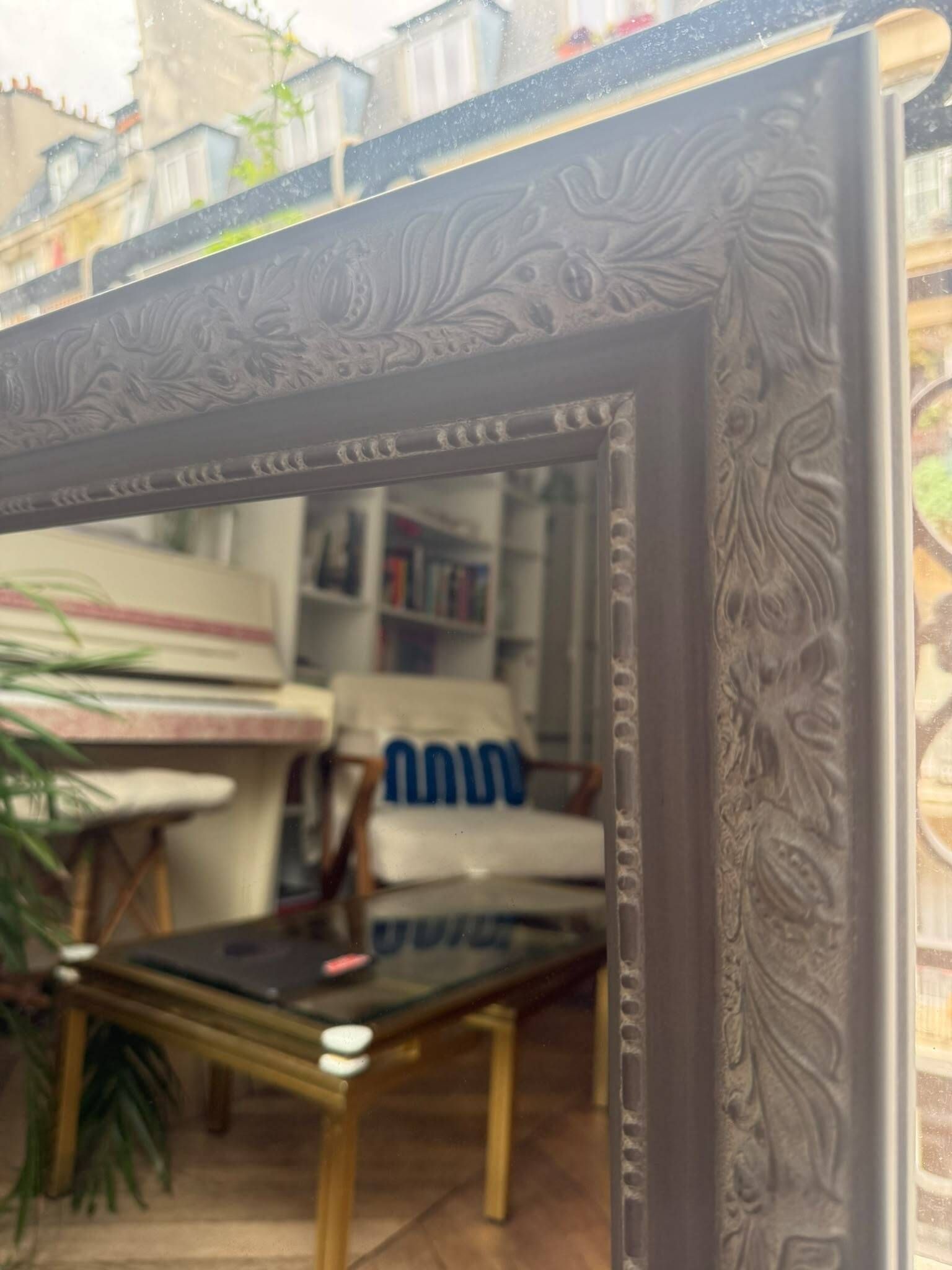 Miroir bois Rétro