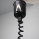 1970s Czechoslovak Mid-Century Glass Pendant Lamp with Marbled Shade