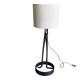 Brutalist wrought iron lamp