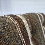 1970s, Danish armchair, beech wood, furniture wool fabric.