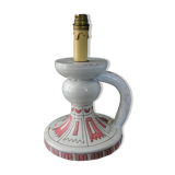 Vintage ceramic lamp foot 1950