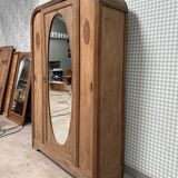 Art Deco oak wardrobe (renovated)