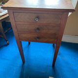 High wooden table