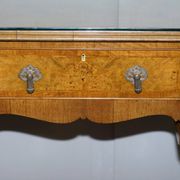 Console Burr Walnut Art Deco Denby & Spinks Breakfront
