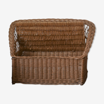 Vintage wicker chest