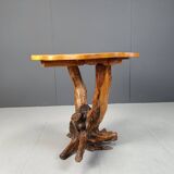 Vintage tree root table, 1960s