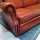Leather club sofa