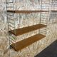60's 70's oak string shelf module by Kajsa & Nils "Nisse" Strinning Sweden
