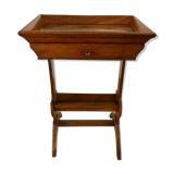 Bedside table / side cabinet in oak late nineteenth century