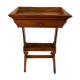 Table de chevet meuble d'appoint en chêne fin XIXème