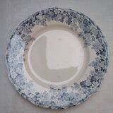 Old blue plate